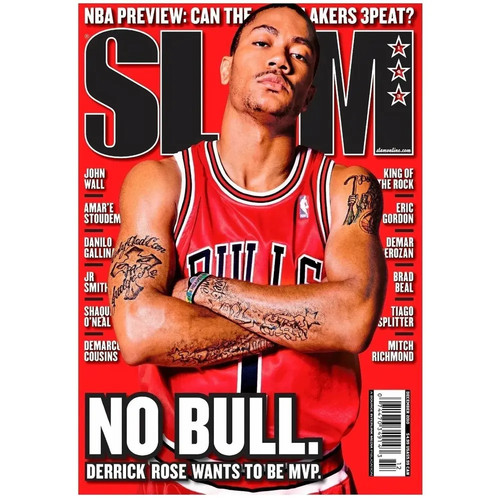 Derrick rose slam - slam, no